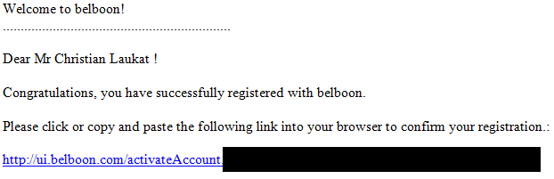 Emailadresse verifizieren