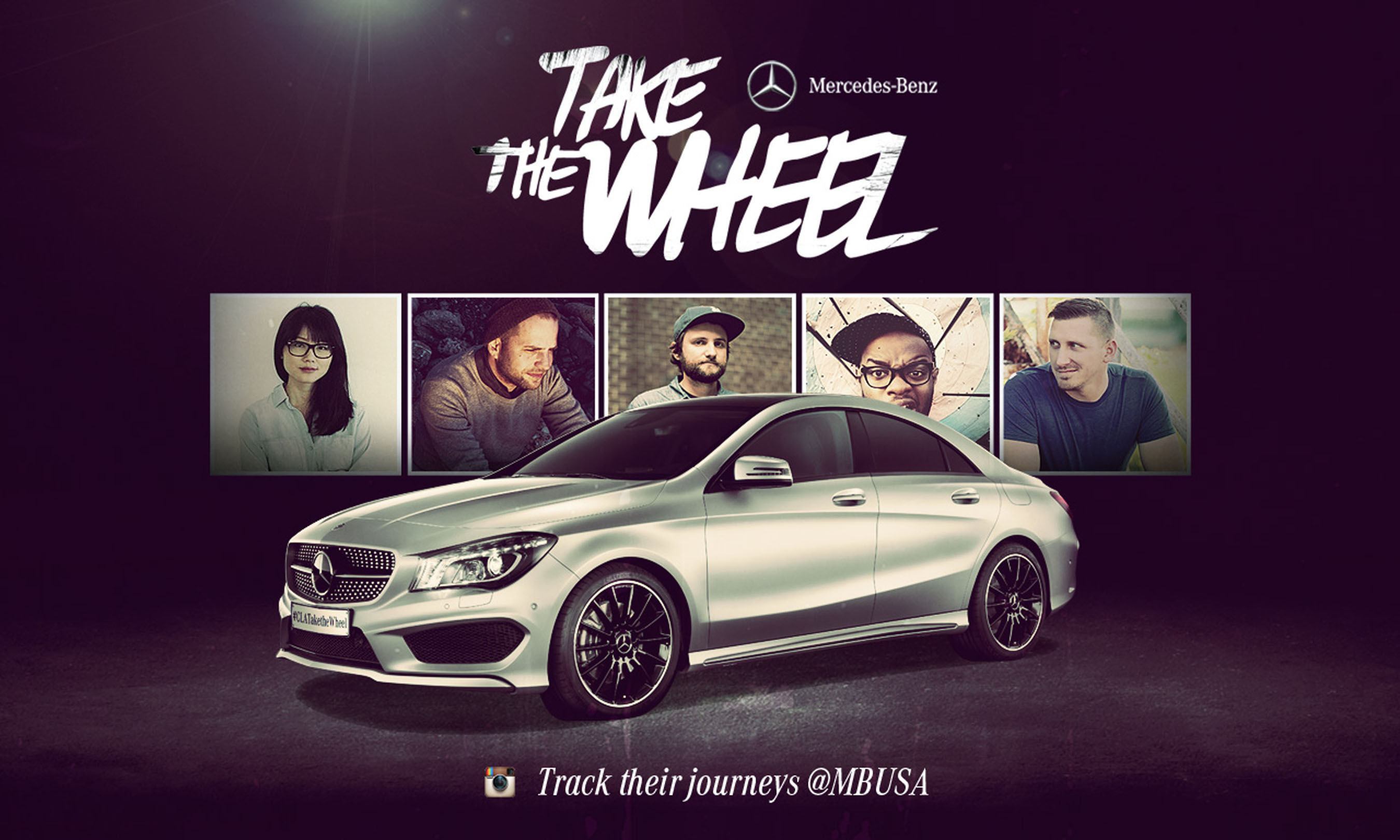 Take the Wheel-Kampagne Mercedes